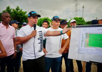 Alcaldía de Barranquilla inició las obras de recuperación de la cancha Los Tubos, en la Ciudadela 20 de Julio